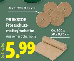 Lidl Parkside Frostschutz-matte/-scheibe Angebot