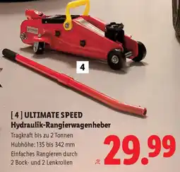 Lidl Ultimate Speed Hydraulik-Rangierwagenheber Angebot