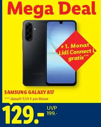 Lidl Samsung Galaxy A17 Angebot