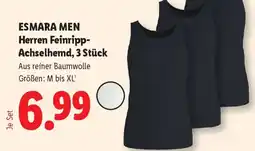 Lidl ESMARA MEN Herren Feinripp-Achselhemd Angebot