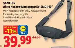 Lidl Sanitas Akku Nacken-Massagegerät SMG 149 Angebot