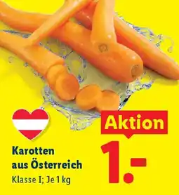 Lidl Karotten aus Österreich Angebot