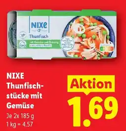 Lidl Nixe Thunfischstücke mit Gemüse Angebot