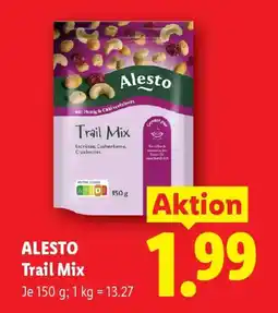 Lidl Alesto Trail Mix Angebot