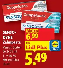 Lidl Sensodyne Zahnpasta Angebot