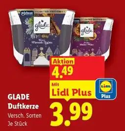 Lidl GLADE Duftkerze Angebot