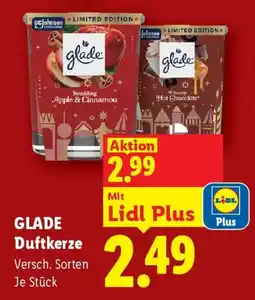 Lidl GLADE Duftkerze Angebot
