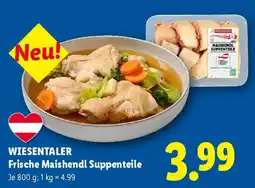 Lidl Wiesentaler Frische Maishendl Suppenteile Angebot
