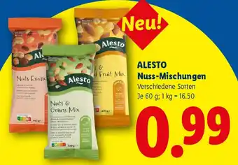 Lidl Alesto Nuss-Mischungen Angebot