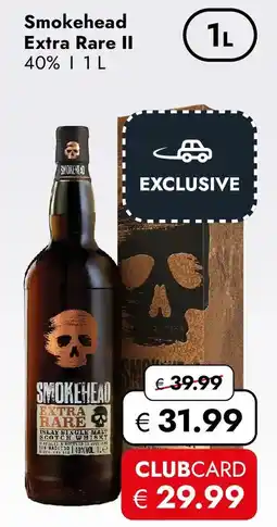 Travel FREE Smokehead Extra Rare II Angebot