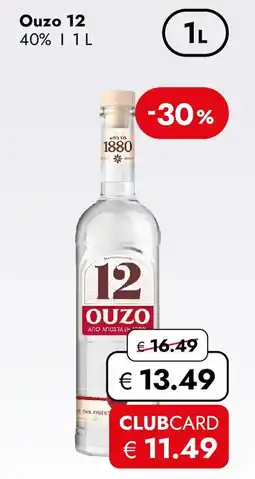 Travel FREE Ouzo 12 Angebot