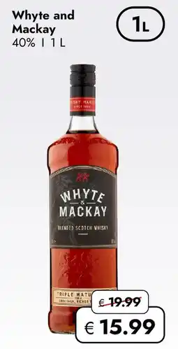Travel FREE Whyte & Mackay Blended Scotch Whisky Angebot