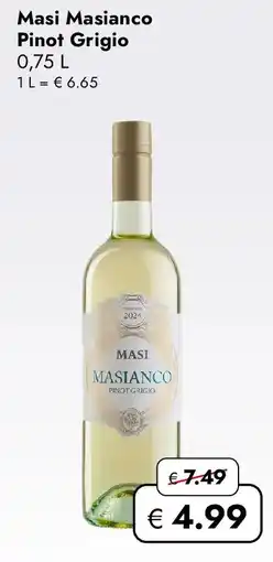 Travel FREE Masi Masianco Pinot Grigio Angebot