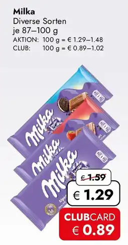Travel FREE Milka Angebot