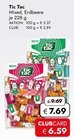 Travel FREE Tic Tac Mixed, Erdbeere Angebot