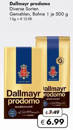Travel FREE Dallmayr prodomo Angebot