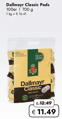 Travel FREE Dallmayr Classic Pads Angebot