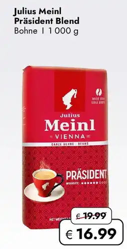 Travel FREE Julius Meinl Präsident Blend Angebot
