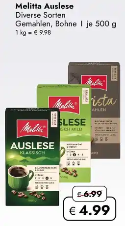 Travel FREE Melitta Auslese Angebot