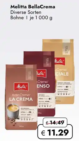 Travel FREE Melitta BellaCrema Angebot