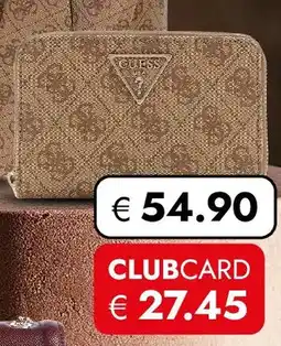 Travel FREE GUESS Geldbörse Angebot