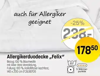 AllergikerduoDecke „Felix“