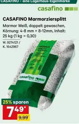 Lagerhaus Casafino Marmorziersplitt Angebot