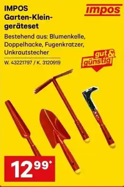 Lagerhaus IMPOS Garten-Klein-geräteset Angebot