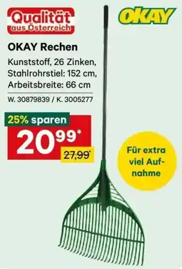 Lagerhaus OKAY Rechen Angebot