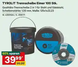 Lagerhaus TYROLIT Trennscheibe Eimer Angebot