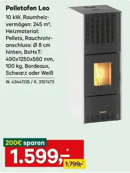 Lagerhaus Pelletofen Leo Angebot
