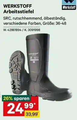 Lagerhaus Dunlop Arbeitsstiefel Angebot