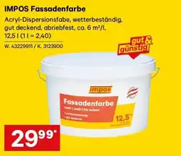 Lagerhaus IMPOS Fassadenfarbe Angebot
