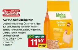 Lagerhaus Alpha Geflügelkörner Angebot