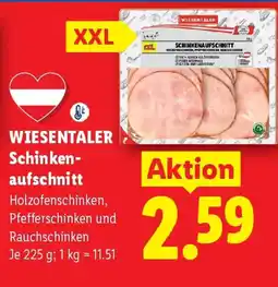 Lidl Wiesentaler Schinkenaufschnitt Angebot