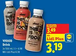 Lidl YFOOD Drink Angebot