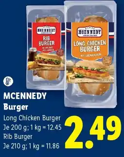 Lidl McKennedy Burger Angebot