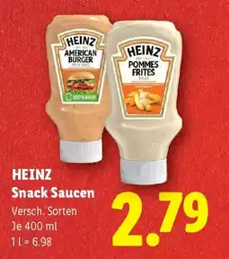 Lidl Heinz Snack Sauces Angebot