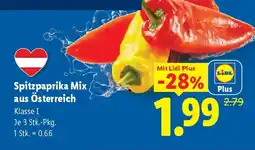 Lidl Spitzpaprika Mix aus Österreich Angebot