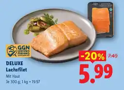 Lidl Deluxe Lachsfilet Angebot