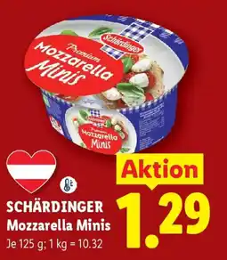 Lidl Schärdinger Mozzarella Minis Angebot