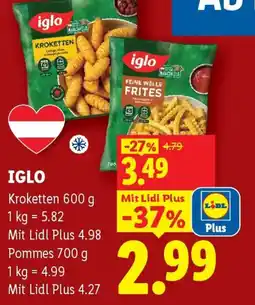 Lidl IGLO Kroketten Angebot
