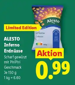 Lidl Alesto Inferno Erdnüsse Angebot