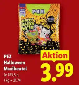 Lidl PEZ Halloween Maxibeutel Angebot