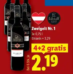 Lidl Zweigelt Nr. 1 Angebot