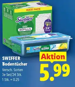 Lidl SWIFFER Bodentücher Angebot