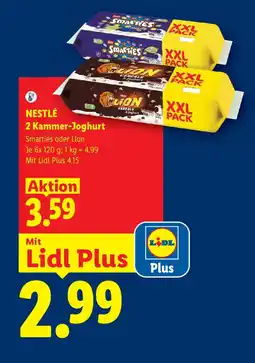 Lidl NESTLÉ 2 Kammer-Joghurt Angebot