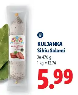 Lidl Kuljanka Sibiu Salami Angebot