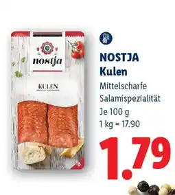 Lidl NOSTJA Kulen Angebot