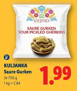 Lidl Kuljanka Saure Gurken Angebot